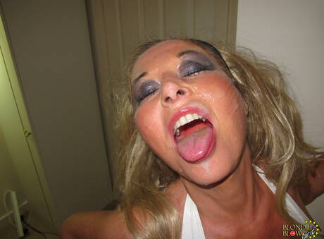 Blondie Blow Uncut are excited to present you with a photo gallery showcasing Blondie in porn scene with amazing threesome sex